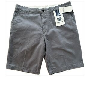 Dockers Classic Mens Gray Shorts New With Tags Size 36 Summer Golf Casual Travel